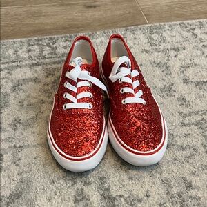 Balera Glittery Red womens Sneakers